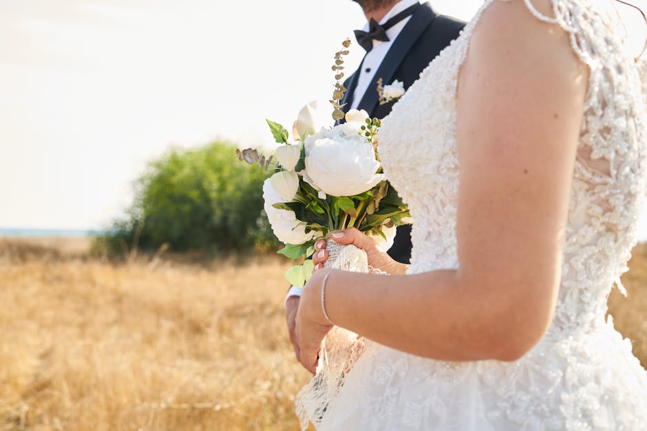 bride and groom at outdoor wedding venues in sioux falls